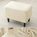 Velvet Wing Chair Cover Stretch Spandex Wingback Chair Cover Elastic Armchair Cover Sofa Covers with Seat Cushion Cover