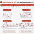 Seersucker Sofa Slipcover with Skirt Stretch Couch Slipcover Easy Fit Universal Furniture Protector