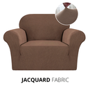 KAS Armchair Cover 4-Styles Elastic Sofa Cover Couch Covers for Living Room Stretchable Slipcover for Chairs - 1 Seater Chair Slip Cover