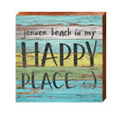Jensen Beach is My Happy Place | Wall Art Print on Real Wood