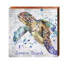 Jensen Beach NOAA Chart | Wall Art Print on Real Wood