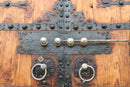 Z-107" Tall Massive Vintage Chinese Gate Door