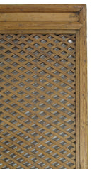 Early 20 Century Antique Chinese Screen Door - A Set of Lattice Screen Panels