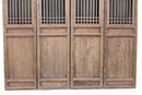 Late 19 Century Antique Chinese Lattice Screen Door - A Set of 4 Screen Panel
