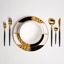 Tigress Golden Plates Set