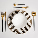 Davi Black Crossroad Plates