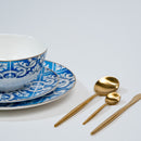 Blue White Rim Plates