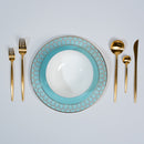 Tiffany Blue Plates Set