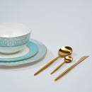 Tiffany Blue Plates Set