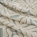 3D Jacquard Geometric Sofa Cover, High Stretch Soft Polar Fleece Slipcover for Couch