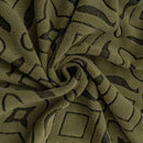 3D Jacquard Geometric Sofa Cover, High Stretch Soft Polar Fleece Slipcover for Couch
