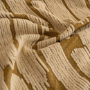 Plush Fleece Stretch Sofa Cover, Super Soft Textured Geometric Couch Slipcover