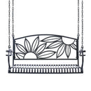 Live Casual Heavy Duty Mariposa Metal Porch Swing