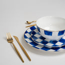 Royal Blue Plate Set