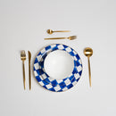 Royal Blue Plate Set