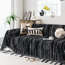 Slip Covers for Sofas, Sofa Throw Cover Soft Chenille Sofa Bed Cover, L Shaped Sectional Couch Covers