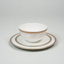 Ripple Gold Rim Plates