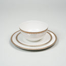 Ripple Gold Rim Plates