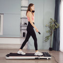 DeerRun A5 Pro Smart 2 in 1 Folding Treadmill Pink with Handrail, 300Lbs
