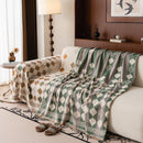 Boho Geometric Sofa Slipcovers Chenille Scratch Resistant Couch Protective Covers