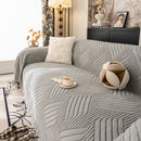 Plush Fleece Washable Sofa Throw Blanket, Soft & Cozy Furniture Protector for Couch