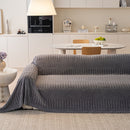 Boho 3D Geometric Throw Blanket for Couch, Luxurious Velvety Plush Fleece Sofa Cover