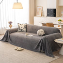 Boho 3D Geometric Throw Blanket for Couch, Luxurious Velvety Plush Fleece Sofa Cover