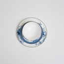 Blue Flower Plates Set