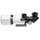 ED80 Essential Series Air-Spaced Triplet Refractor Telescope with 0.8x Focal Reducer and iEXOS-100-2 PMC-Eight Equatorial Tracker System