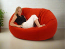 Bean Bag Loveseat Comfy Bean Family- Cotton, Organic Cotton, Hemp