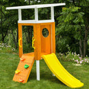 Forest Small Outdoor Toddler Swing Set | Compact Wooden Swing Frame for Babies & Kids