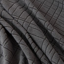 Embossed Lines Couch Covers Stretchable Non-Slip & Washable Sofa Slipcovers