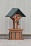 2 ft. Poly Wishing Well Planter, (Caramel/Green)