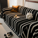 Bohemian Striped Sofa Cover, Decor Woven Throw for Couch, Loveseat, or Sectional