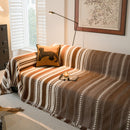 Bohemian Striped Sofa Cover, Decor Woven Throw for Couch, Loveseat, or Sectional