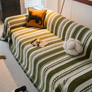 Bohemian Striped Sofa Cover, Decor Woven Throw for Couch, Loveseat, or Sectional