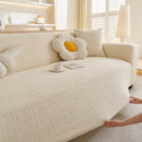 Embossed Lines Couch Covers Stretchable Non-Slip & Washable Sofa Slipcovers
