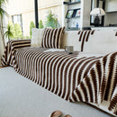 Warm Faux Fur Luxury Sofa Throw Blankets, Soft Cozy Thick Plush Shaggy Blankets for Couch Chair Bed