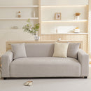 Embossed Lines Couch Covers Stretchable Non-Slip & Washable Sofa Slipcovers