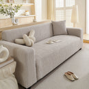 Embossed Lines Couch Covers Stretchable Non-Slip & Washable Sofa Slipcovers