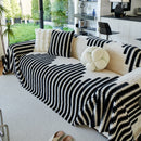 Warm Faux Fur Luxury Sofa Throw Blankets, Soft Cozy Thick Plush Shaggy Blankets for Couch Chair Bed