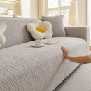 Embossed Lines Couch Covers Stretchable Non-Slip & Washable Sofa Slipcovers