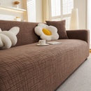 Embossed Lines Couch Covers Stretchable Non-Slip & Washable Sofa Slipcovers
