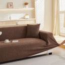 Embossed Lines Couch Covers Stretchable Non-Slip & Washable Sofa Slipcovers