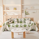 Decorative Throw Blankets for Couch Reversible Chenille Furniture Throw Covers for Sectional Sofa