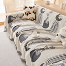 Decorative Throw Blankets for Couch Reversible Chenille Furniture Throw Covers for Sectional Sofa