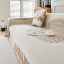 Soft Cozy Chenille Sofa Throw Blanket and Sectional Seat Covers, Scratch Resistant Sofa Couch Covers