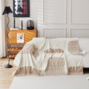 Soft Cozy Chenille Sofa Throw Blanket and Sectional Seat Covers, Scratch Resistant Sofa Couch Covers