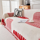 Soft Cozy Chenille Sofa Throw Blanket and Sectional Seat Covers, Scratch Resistant Sofa Couch Covers