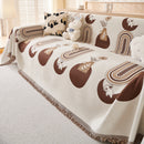 Decorative Throw Blankets for Couch Reversible Chenille Furniture Throw Covers for Sectional Sofa